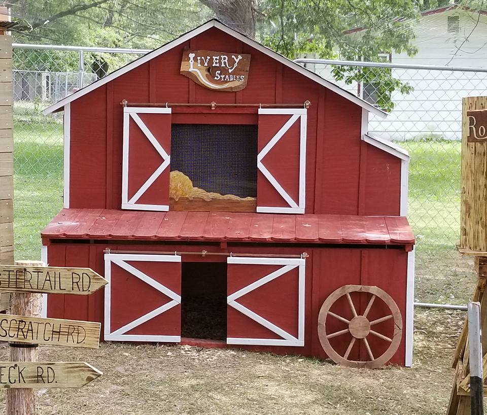 Coop Town WesternThemed Chicken Coops Bitchin' Chickens