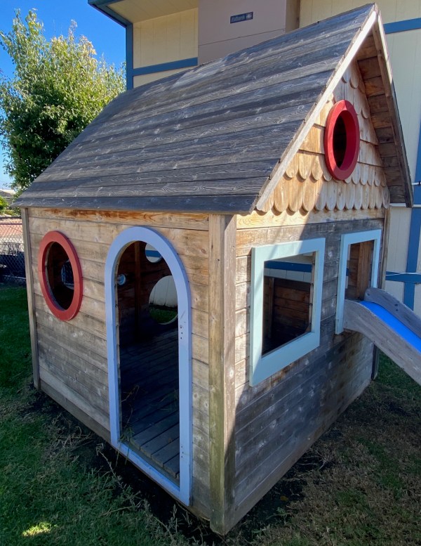 Playhouse Fortress Chicken Coop Conversion Bitchin' Chickens